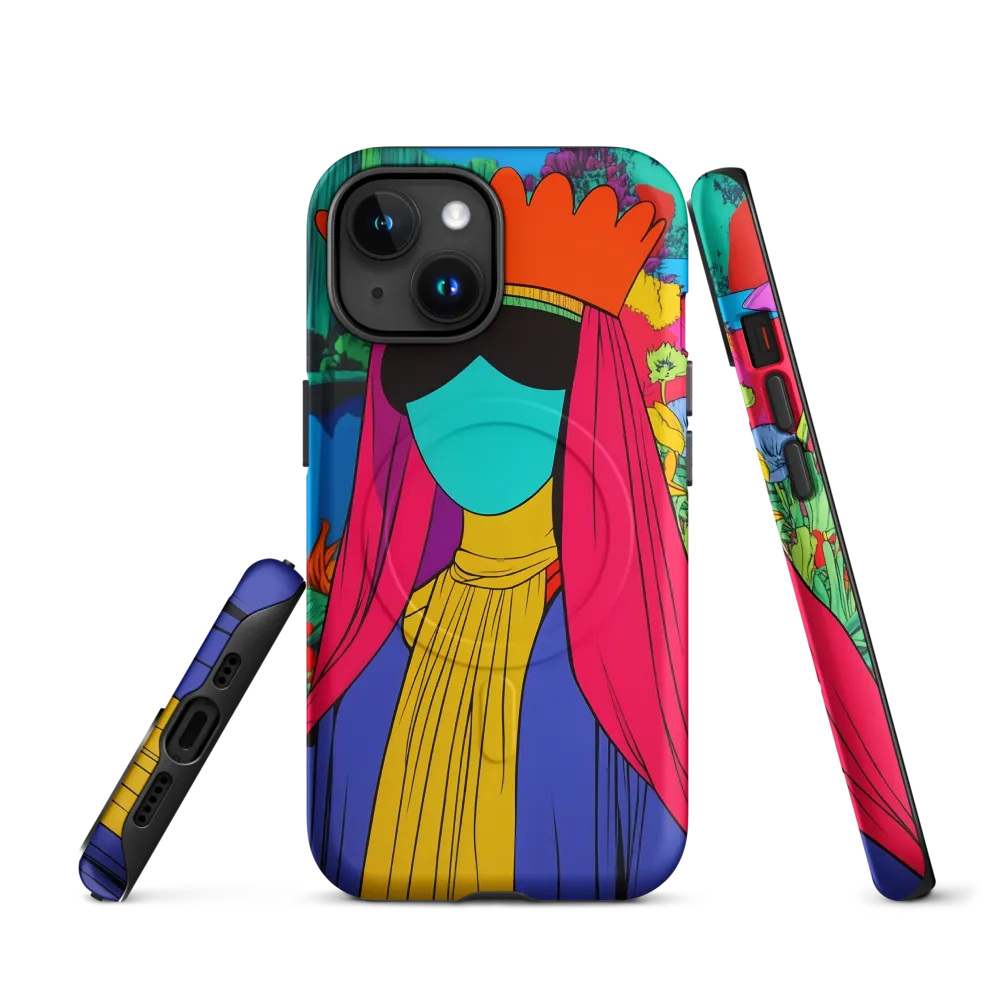 Crowned Surrealism | Phone Case |  15 | MagSafe® Tough Case | Matte