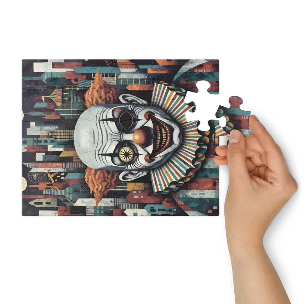 Carnival of Shadows 
 Jigsaw Puzzle in Tin Box