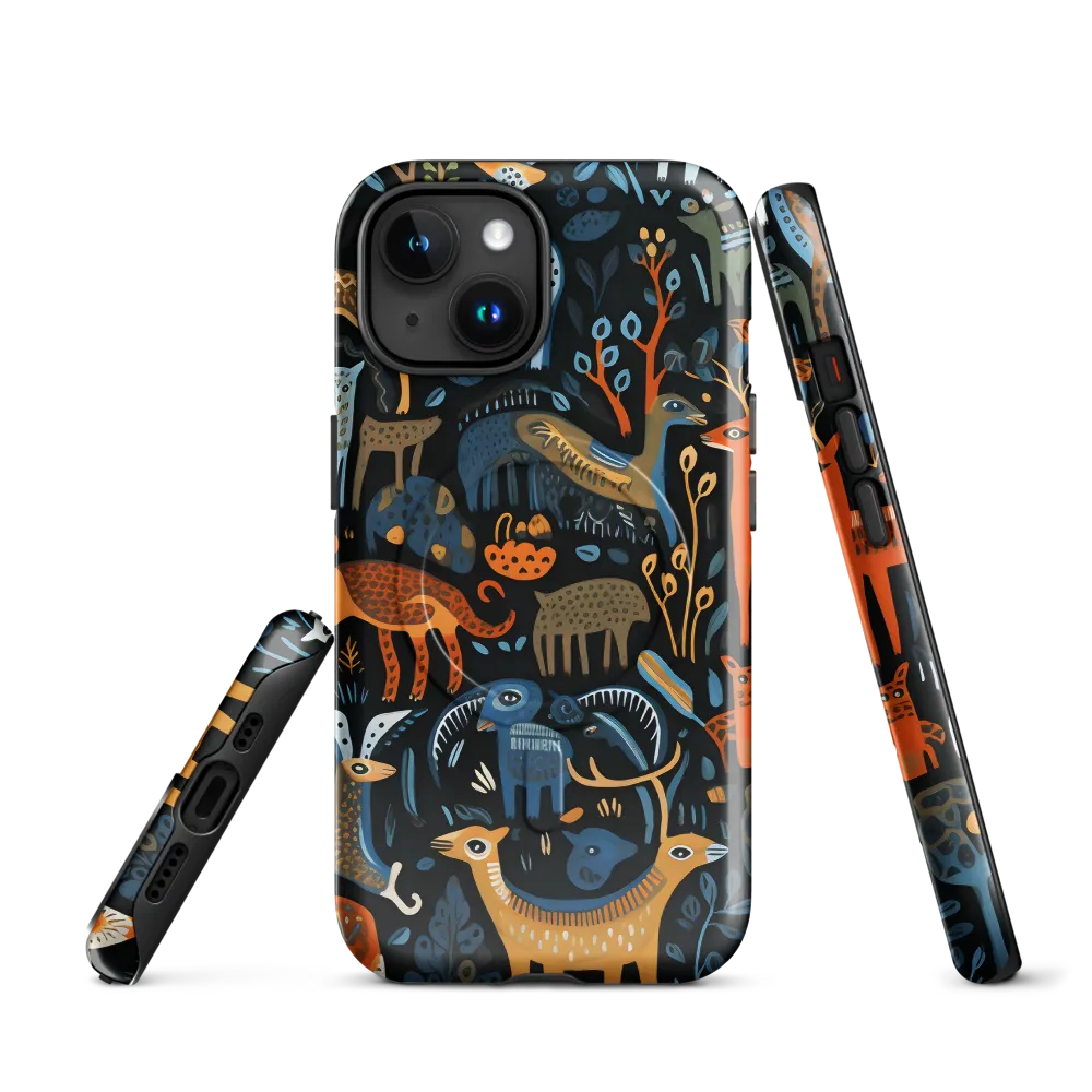 Whimsy in the Wild | Phone Case |  15 | MagSafe® Tough Case | Glossy