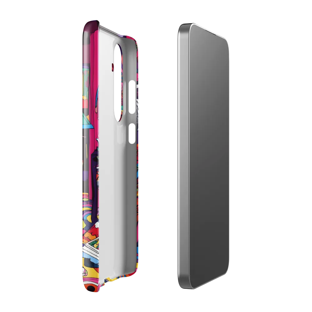 Psychedelic Reverie | Phone Case |  S24 Plus | Snap Case | Glossy