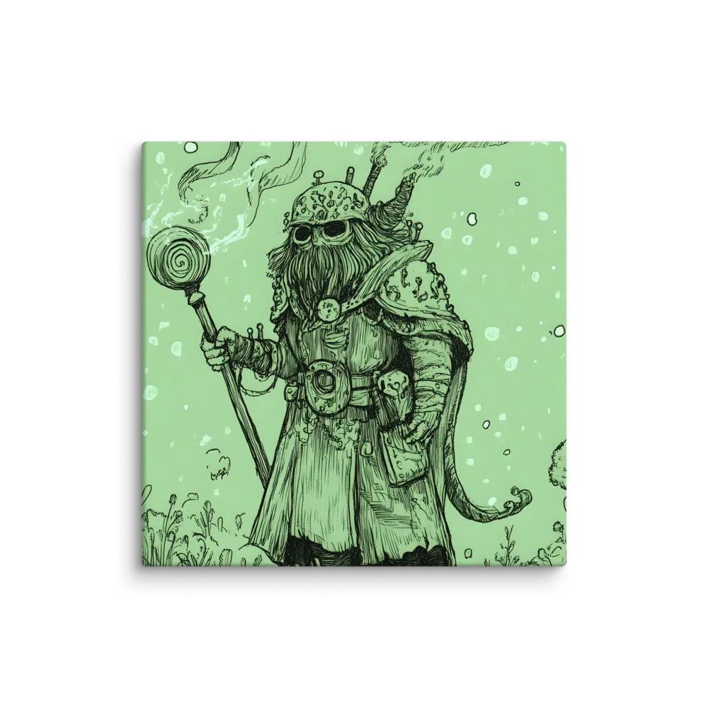 The Enigmatic Wizard | Canvas | 24″×24″