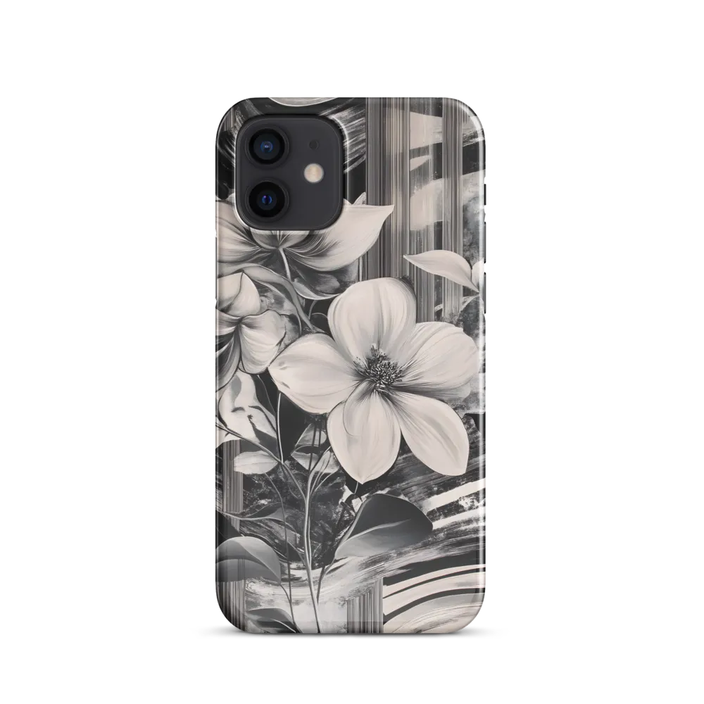 Ethereal Bloom: A Dance of Monochromes