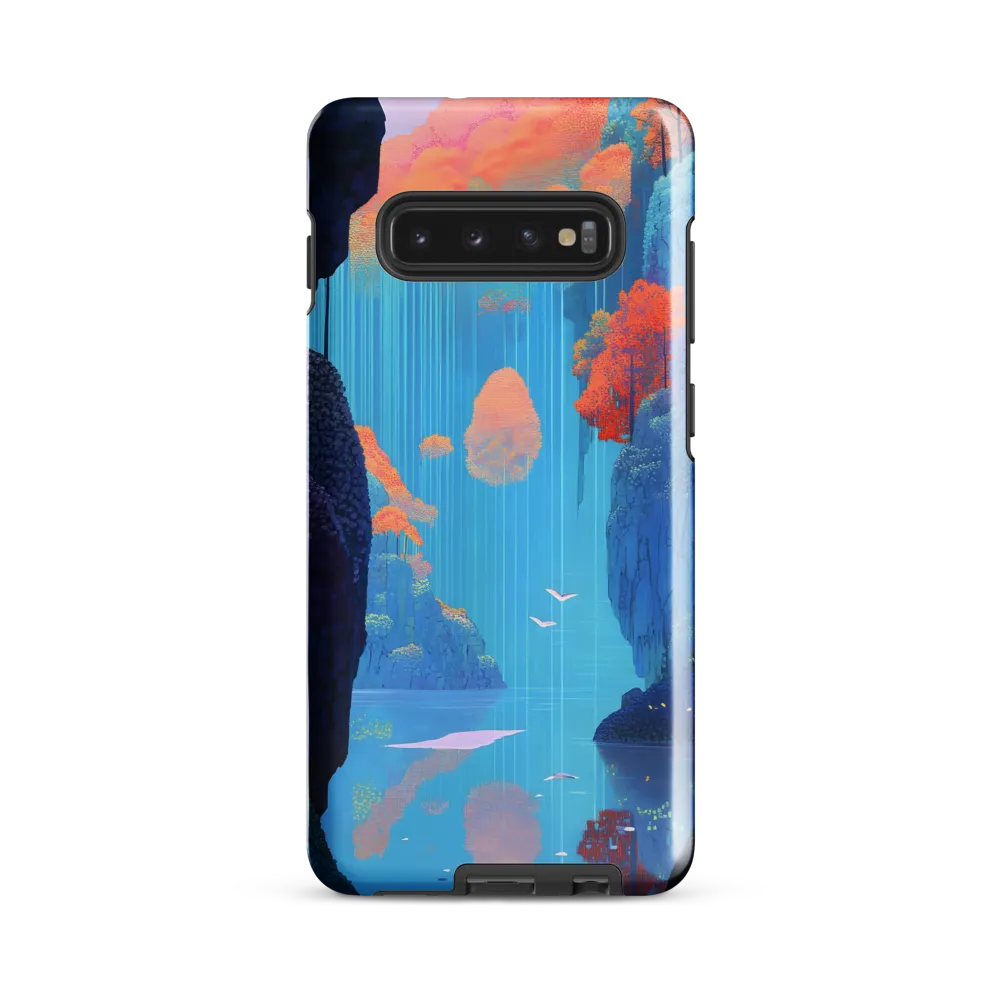 Whispers of a Surreal Cascade | Phone Case |  S10 Plus | Tough Case | Glossy