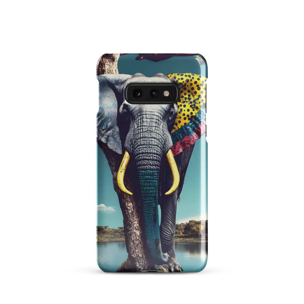 Playful Elegance: The Surreal Elephant