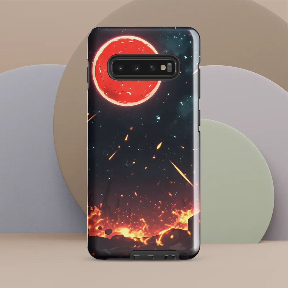 Eclipse of Destruction | Phone Case |  S10 Plus | Tough Case | Glossy