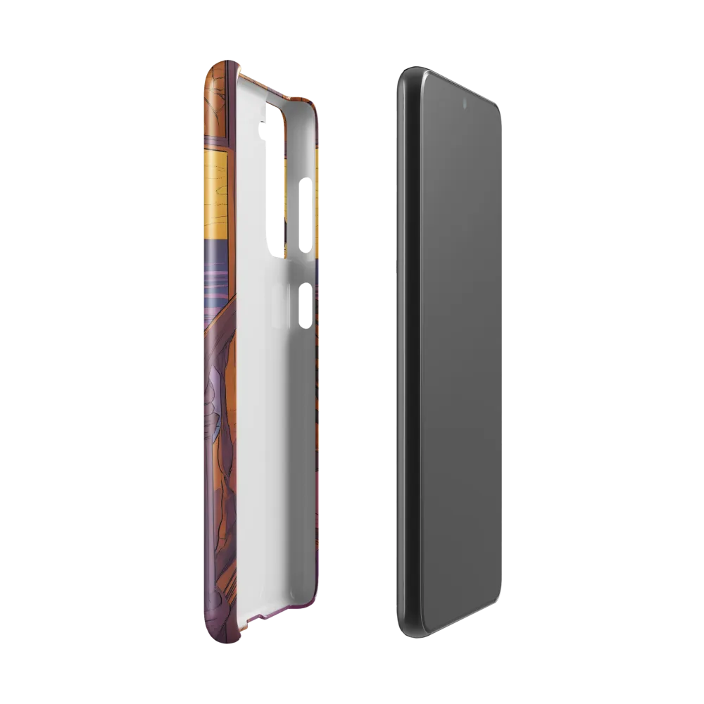 Whispers of the Sunset | Phone Case |  S21 | Snap Case | Glossy