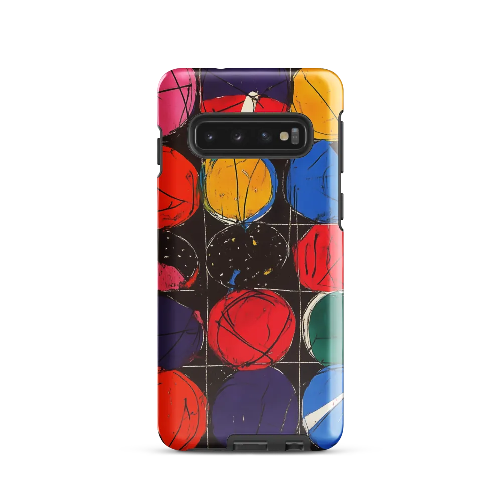 Colorful Circles in Abstract Harmony