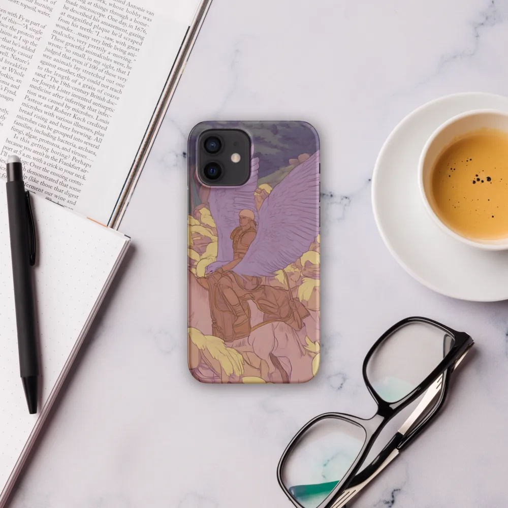 The Winged Guardian | Phone Case |  12 | Snap Case | Matte