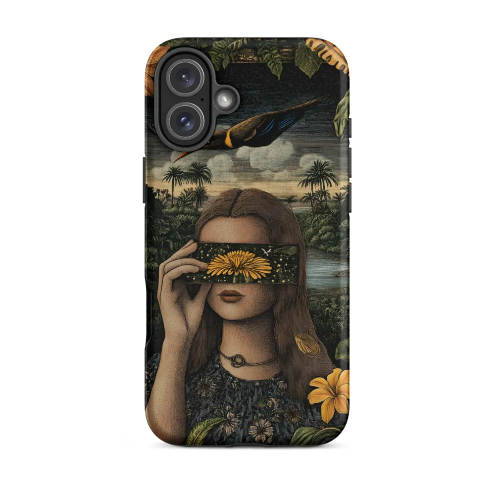 Veil of Nature: A Surreal Embrace