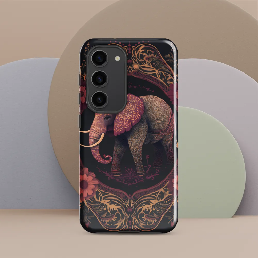Regal Reverie: The Ornate Elephant