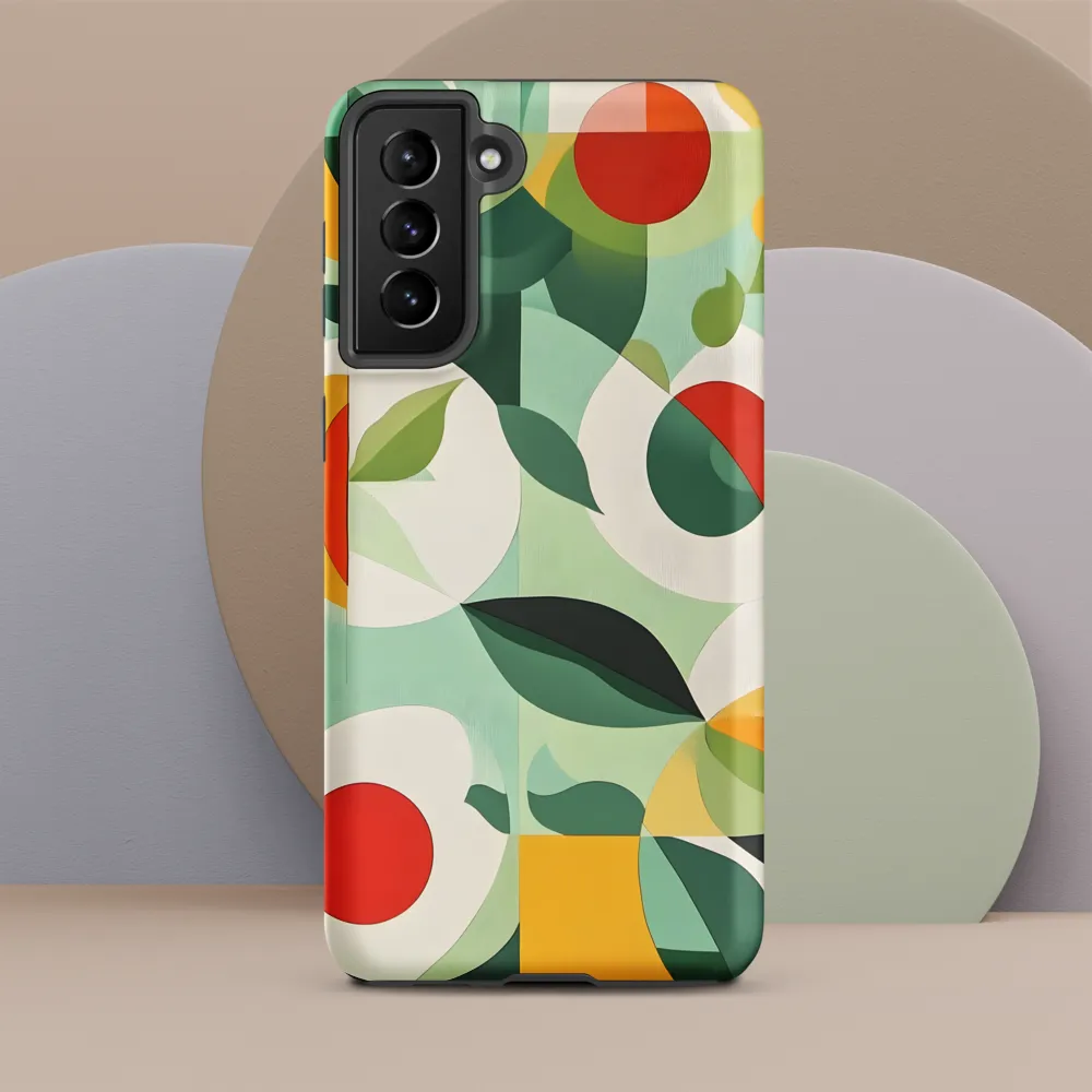 Harmony in Shapes: A Playful Abstract Design