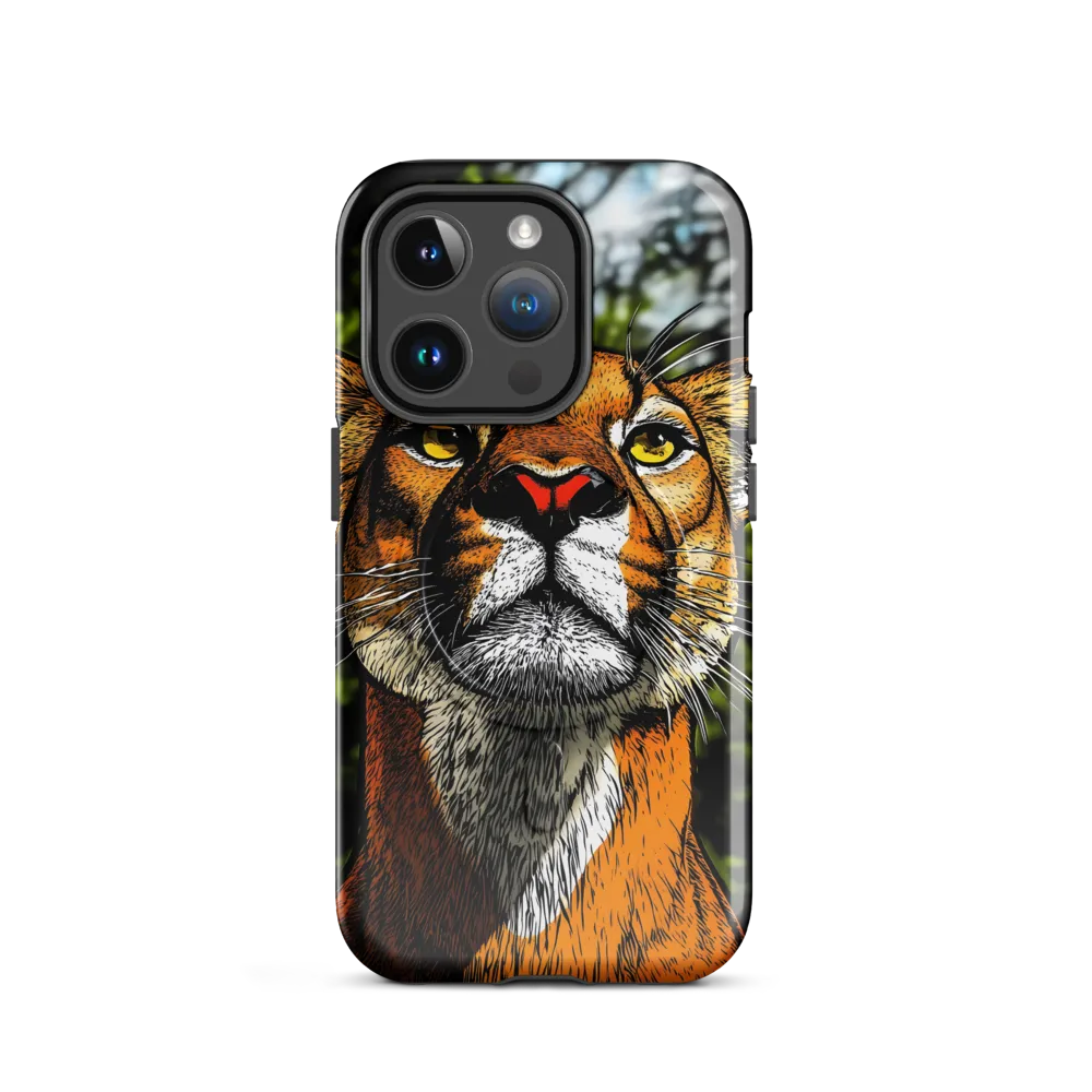 Regal Gaze: The Lioness in Focus