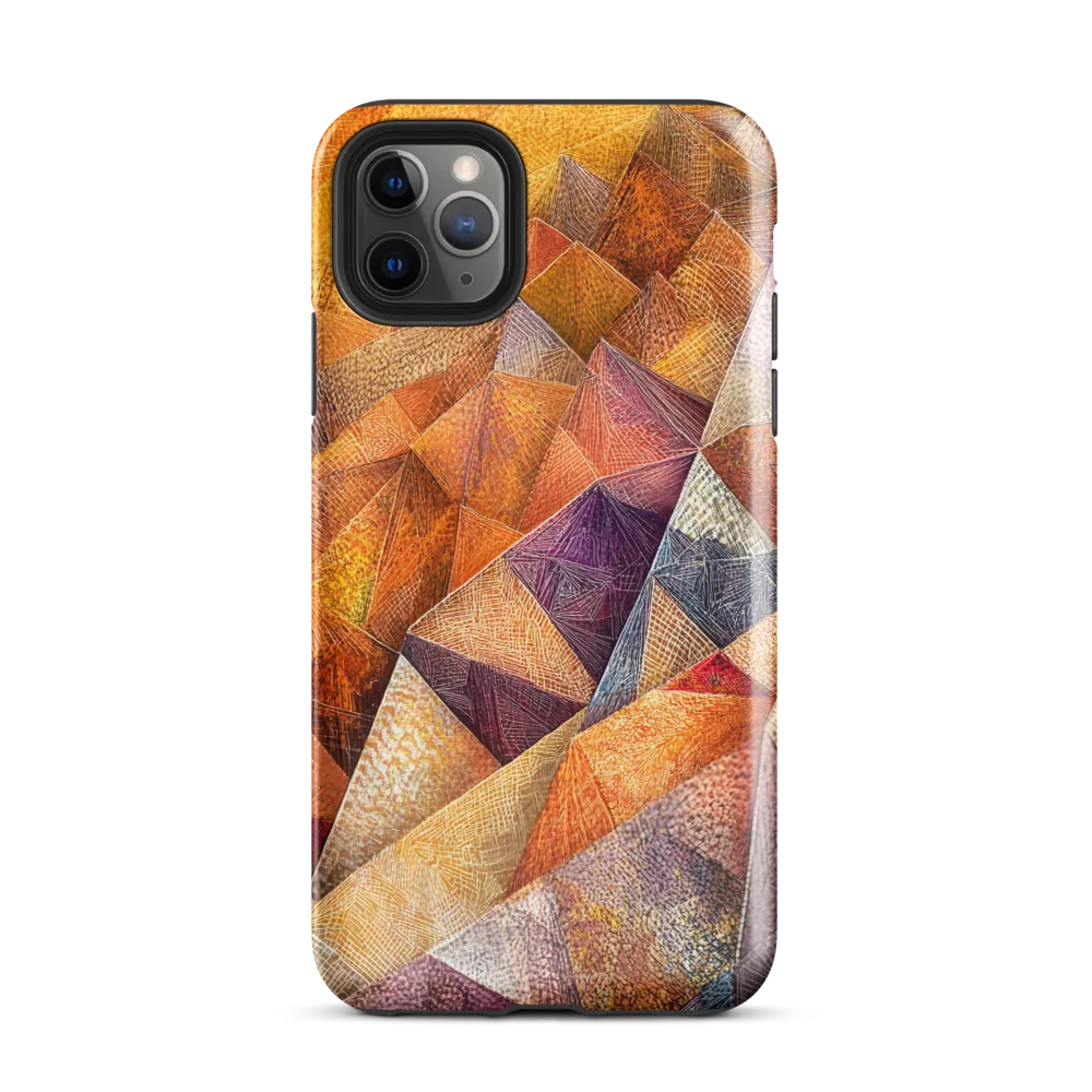 Geometric Warmth | Phone Case |  11 Pro Max | Tough Case | Glossy