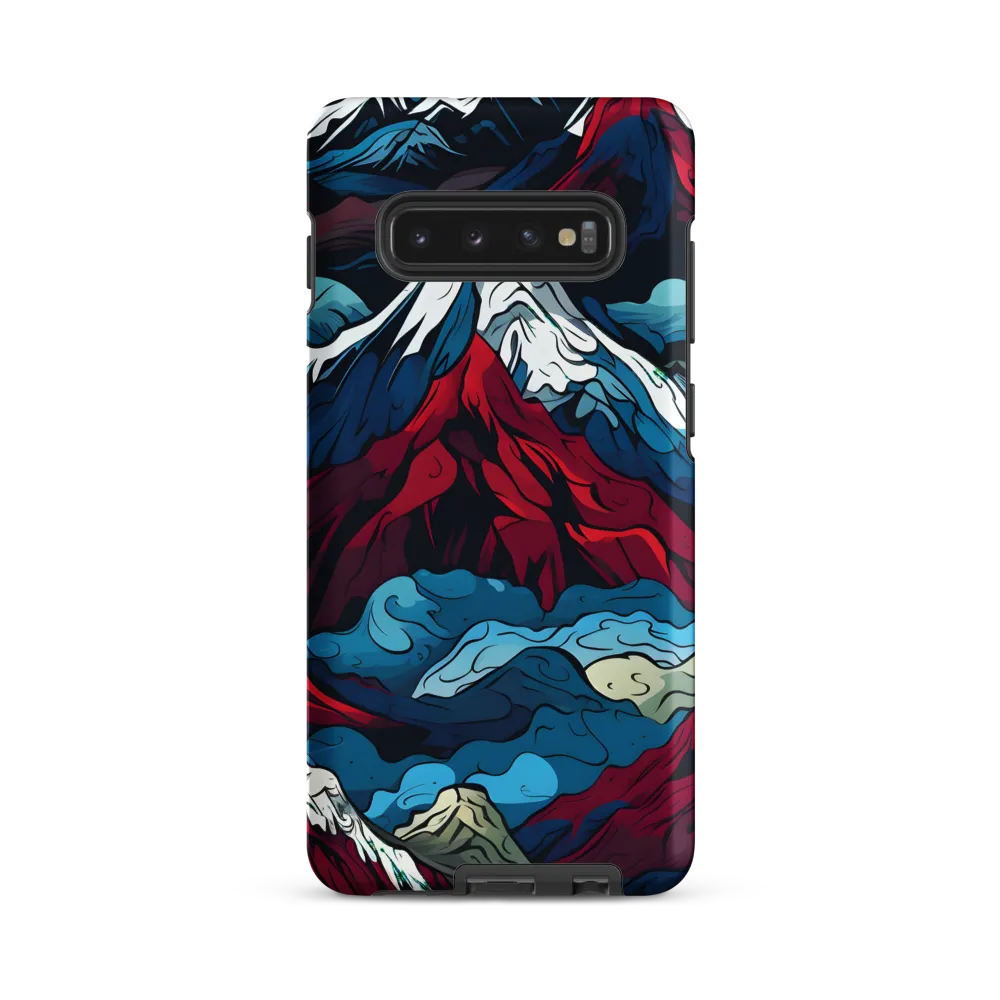 Mountain Majesty: An Abstract Voyage