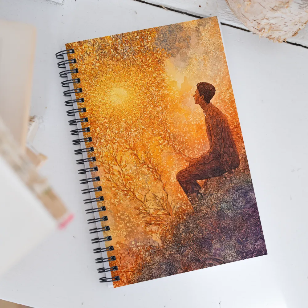 Whispers of Light | Spiral Notebook