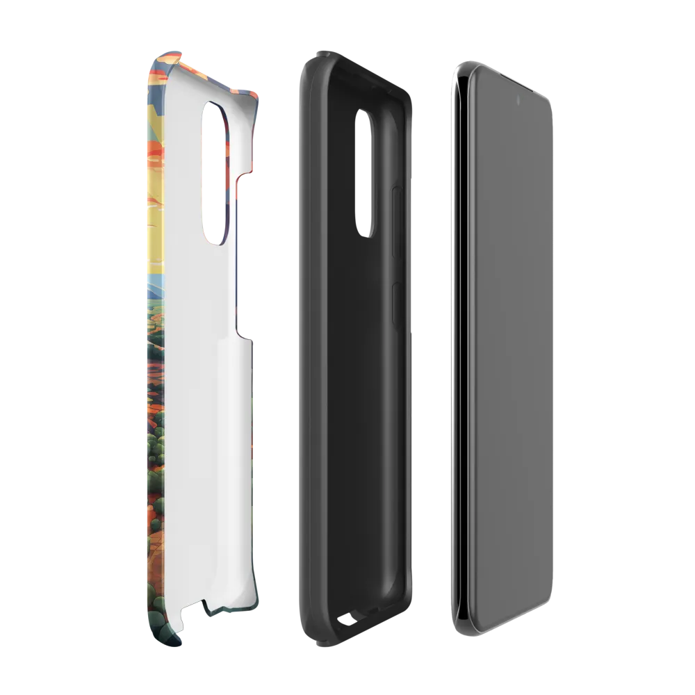 Desert Serenity at Dusk | Phone Case |  S20 | Tough Case | Matte