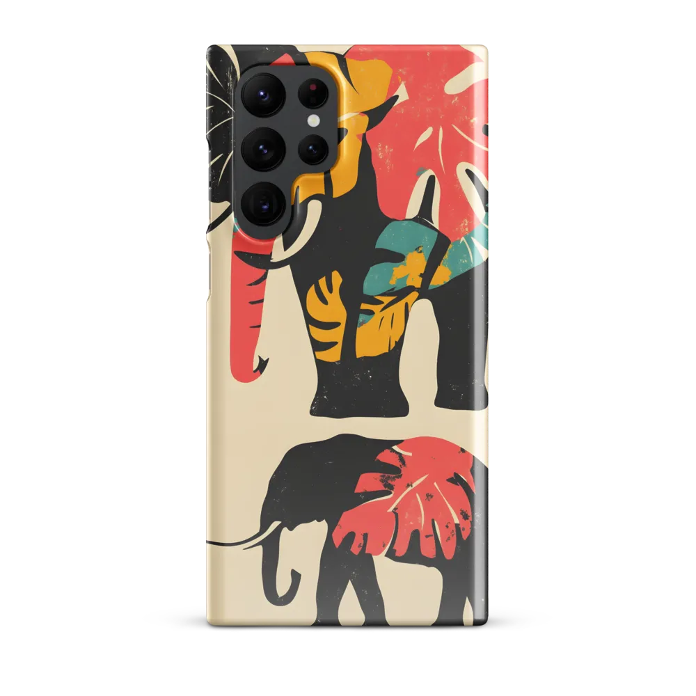 Tropical Elegance: The Elephant's Dance