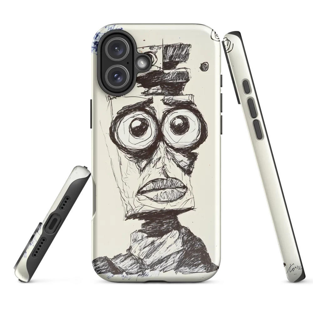 Abstract Surrealist Figure in Cubism