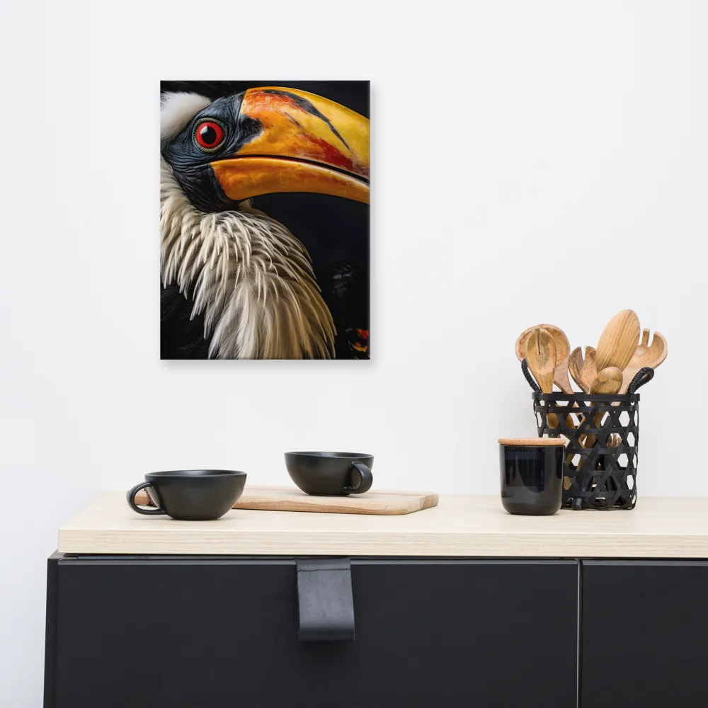 Majestic Hornbill Portrait