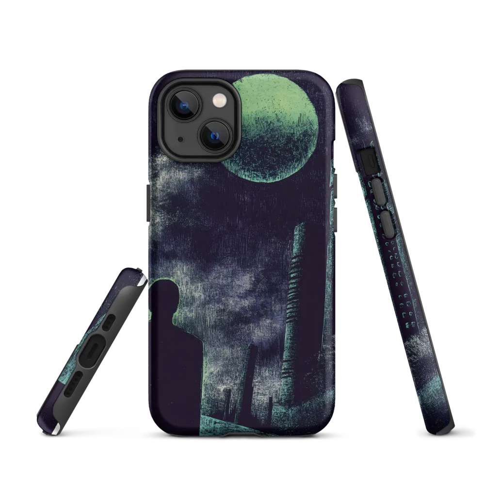Lunar Solitude | Phone Case |  13 | Tough Case | Matte