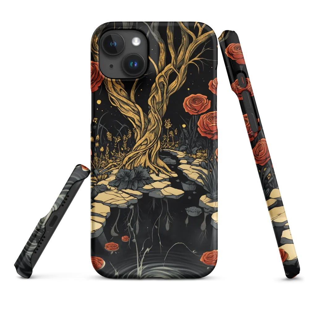 Whispers of the Enchanted Garden | Phone Case |  15 Plus | Snap Case | Matte