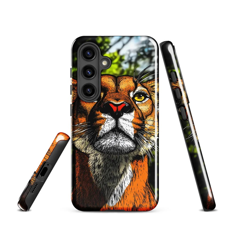 Regal Gaze: The Lioness in Focus