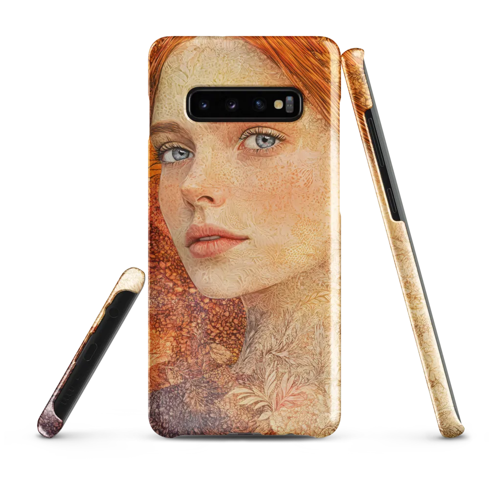 Embracing Autumn's Glow | Phone Case |  S10 Plus | Snap Case | Glossy