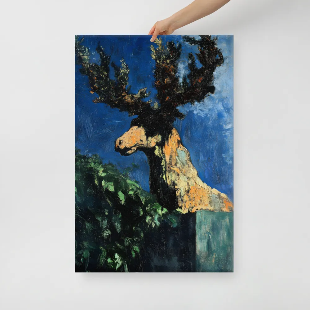 The Majestic Deer in Nature | Canvas | 24″×36″