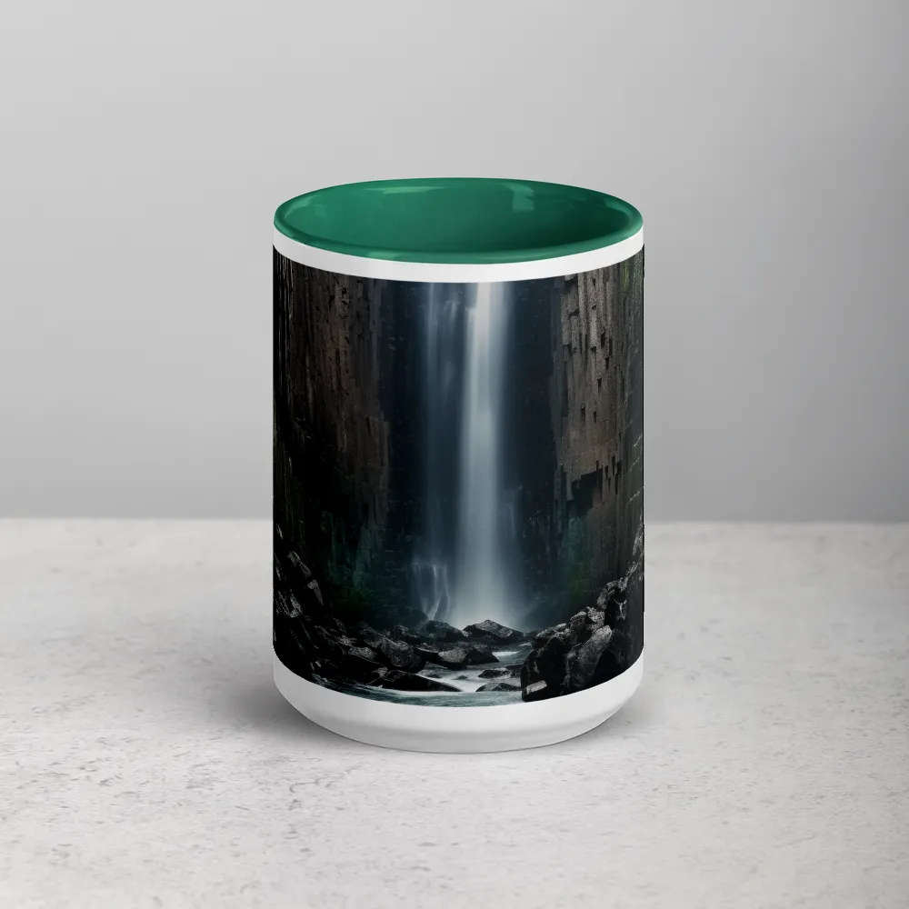 Waterfall in Canyon | Mug
