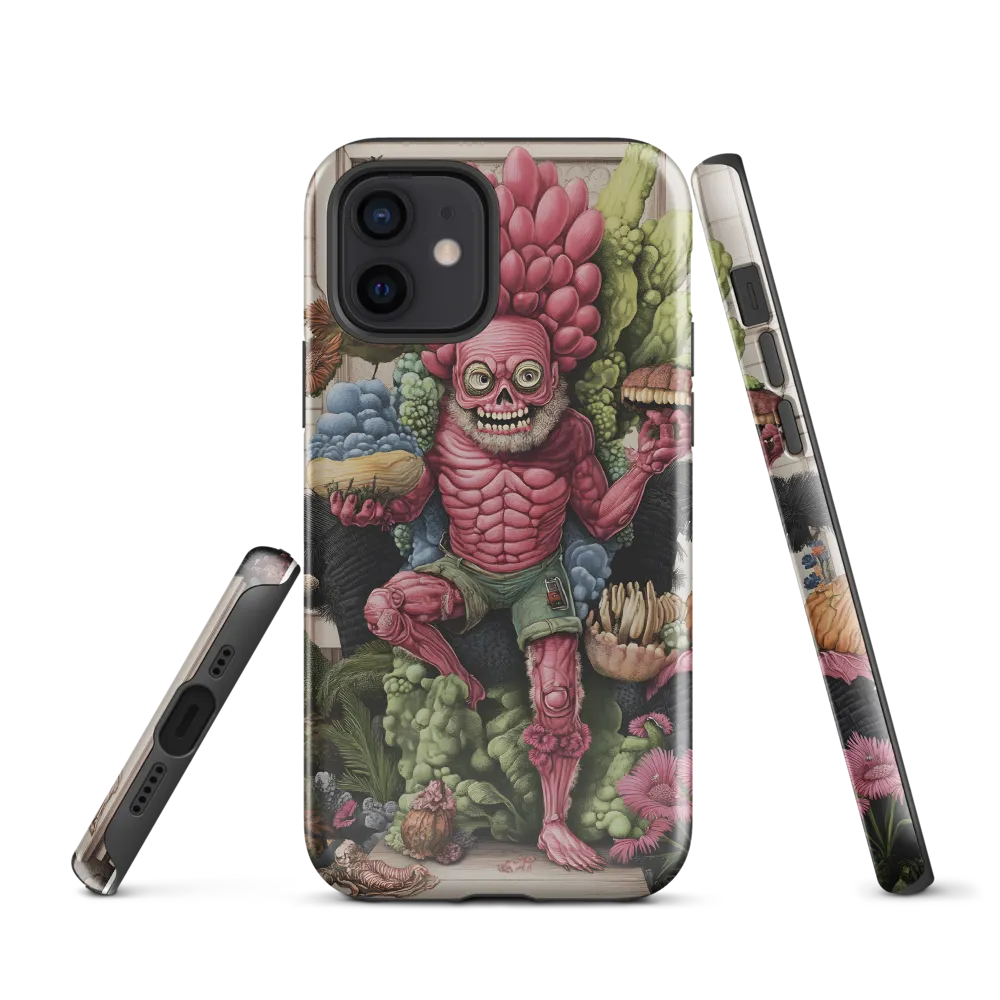 Reimagined Vitality: A Whimsical Encounter | Phone Case |  12 | Tough Case | Glossy