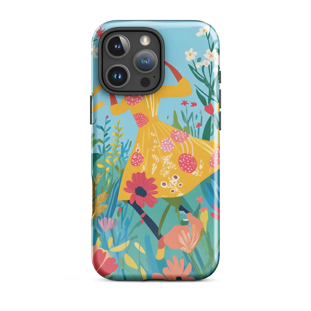 Dancing Among Blossoms | Phone Case |  16 Pro Max | Tough Case | Glossy