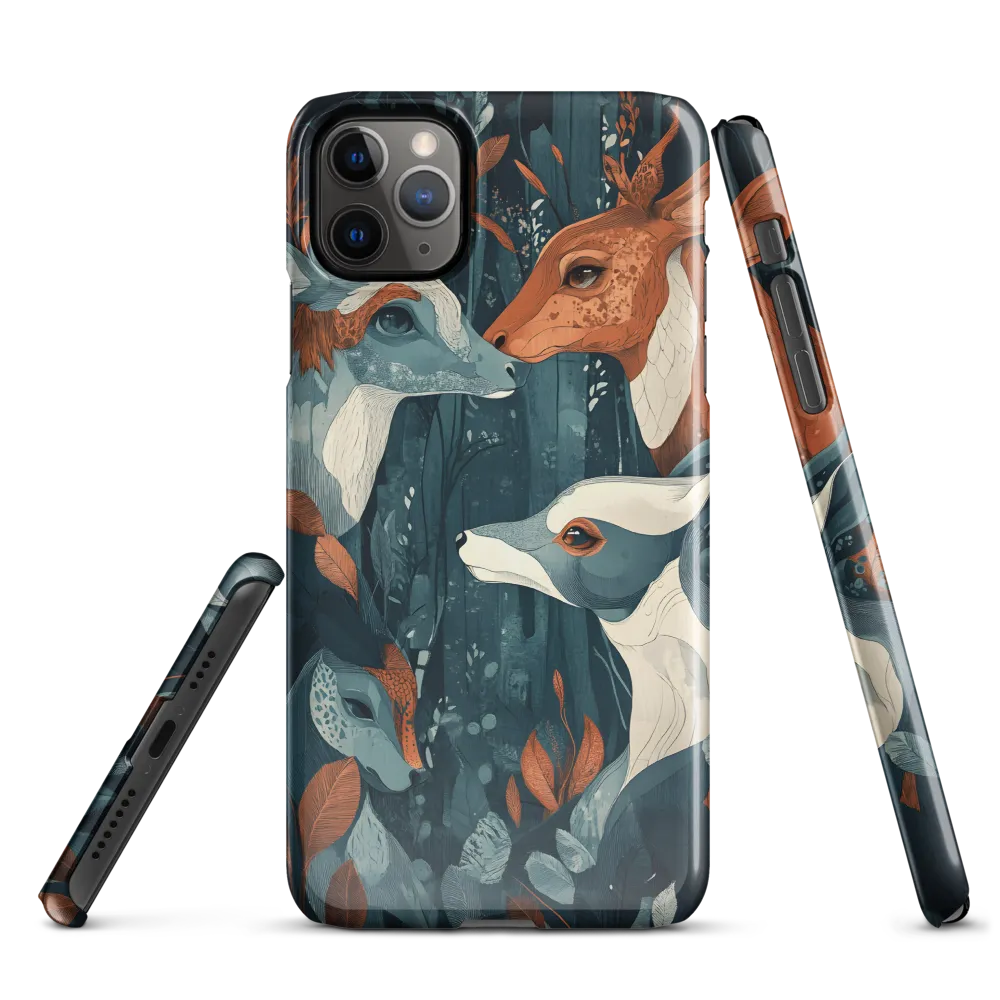 Curious Encounters in the Woodland | Phone Case |  11 Pro Max | Snap Case | Glossy