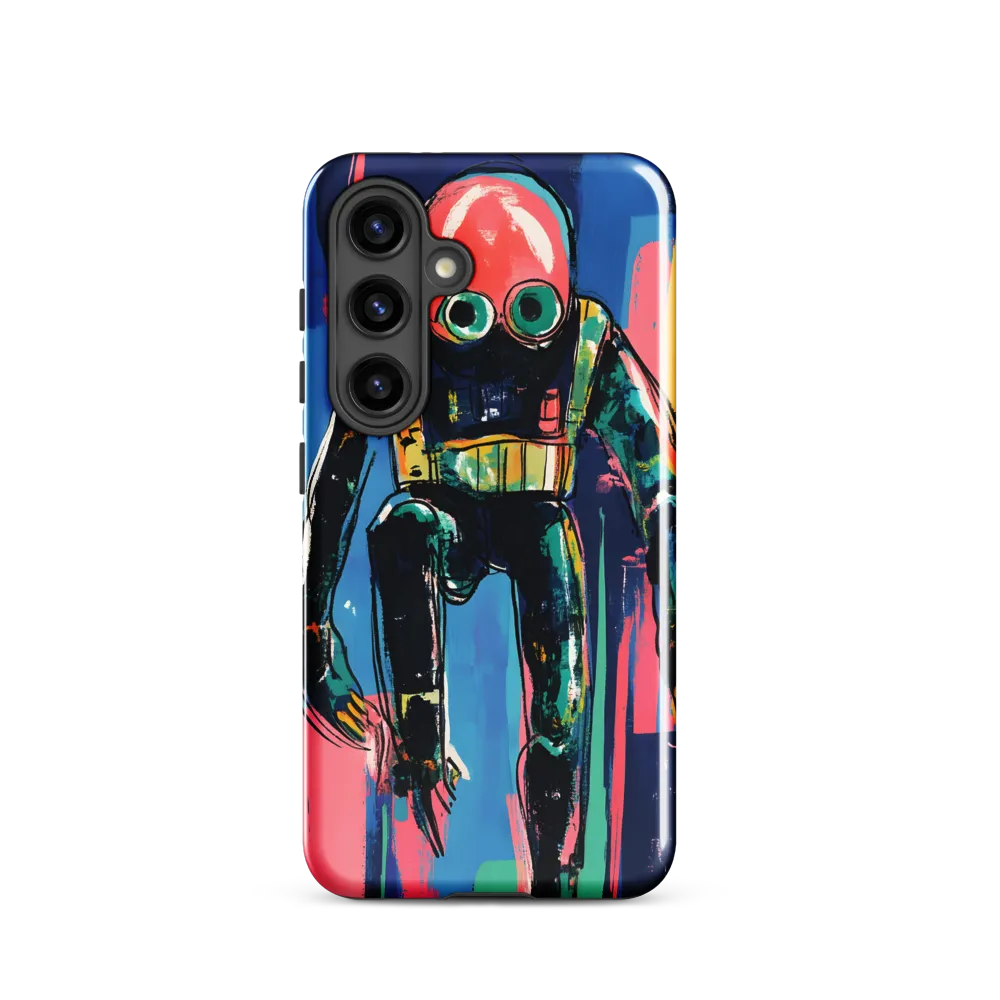 Diver in Vibrant Motion