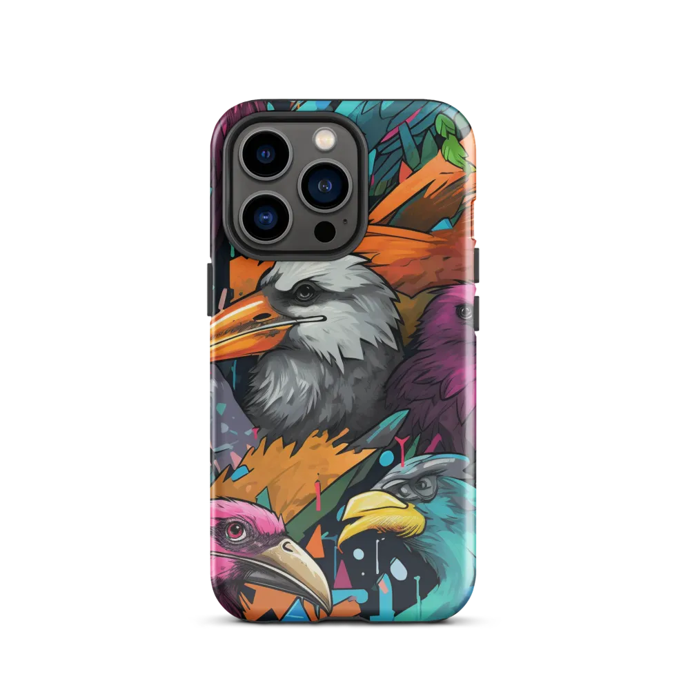 Avian Vortex: A Celebration of Color and Form