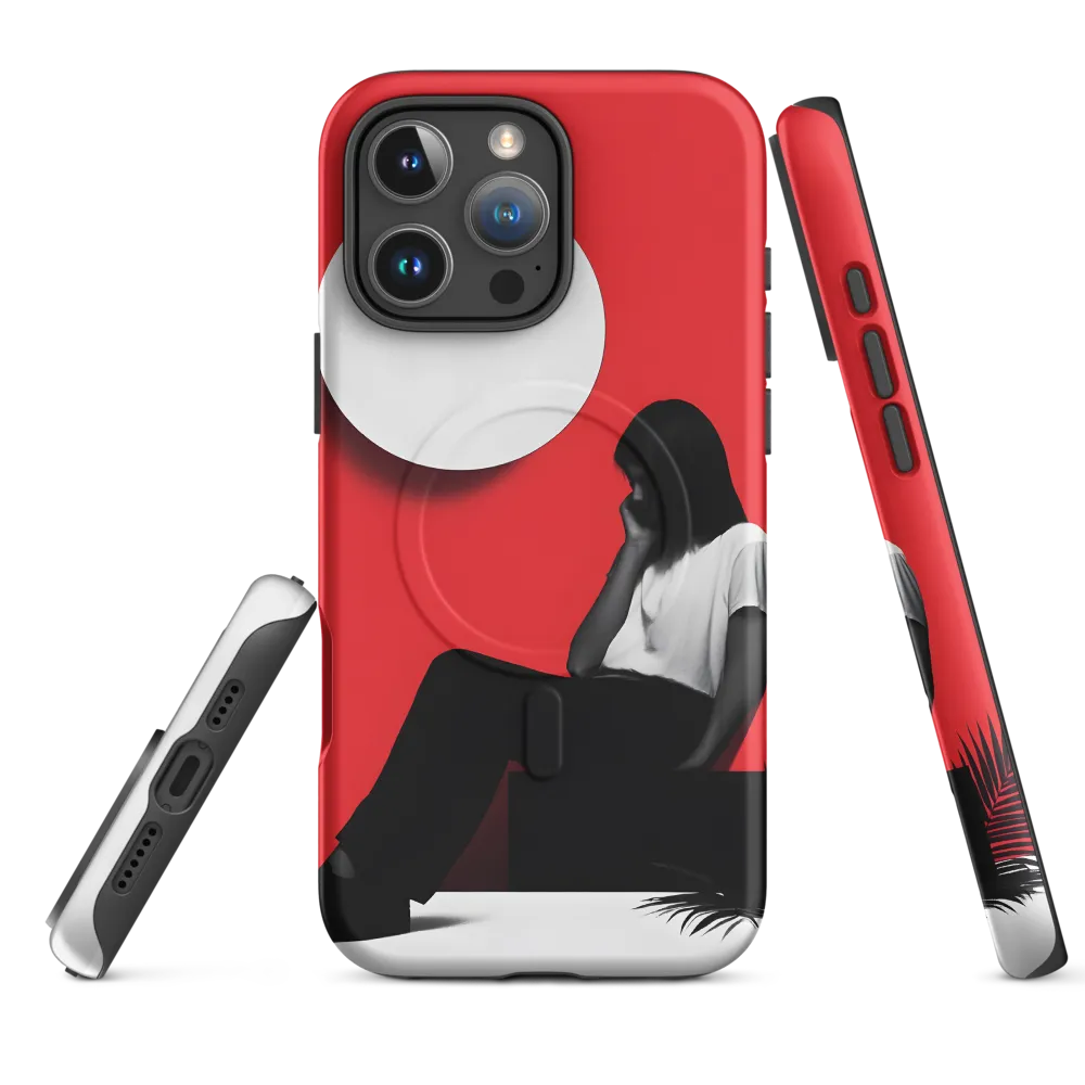 Contemplation in Red