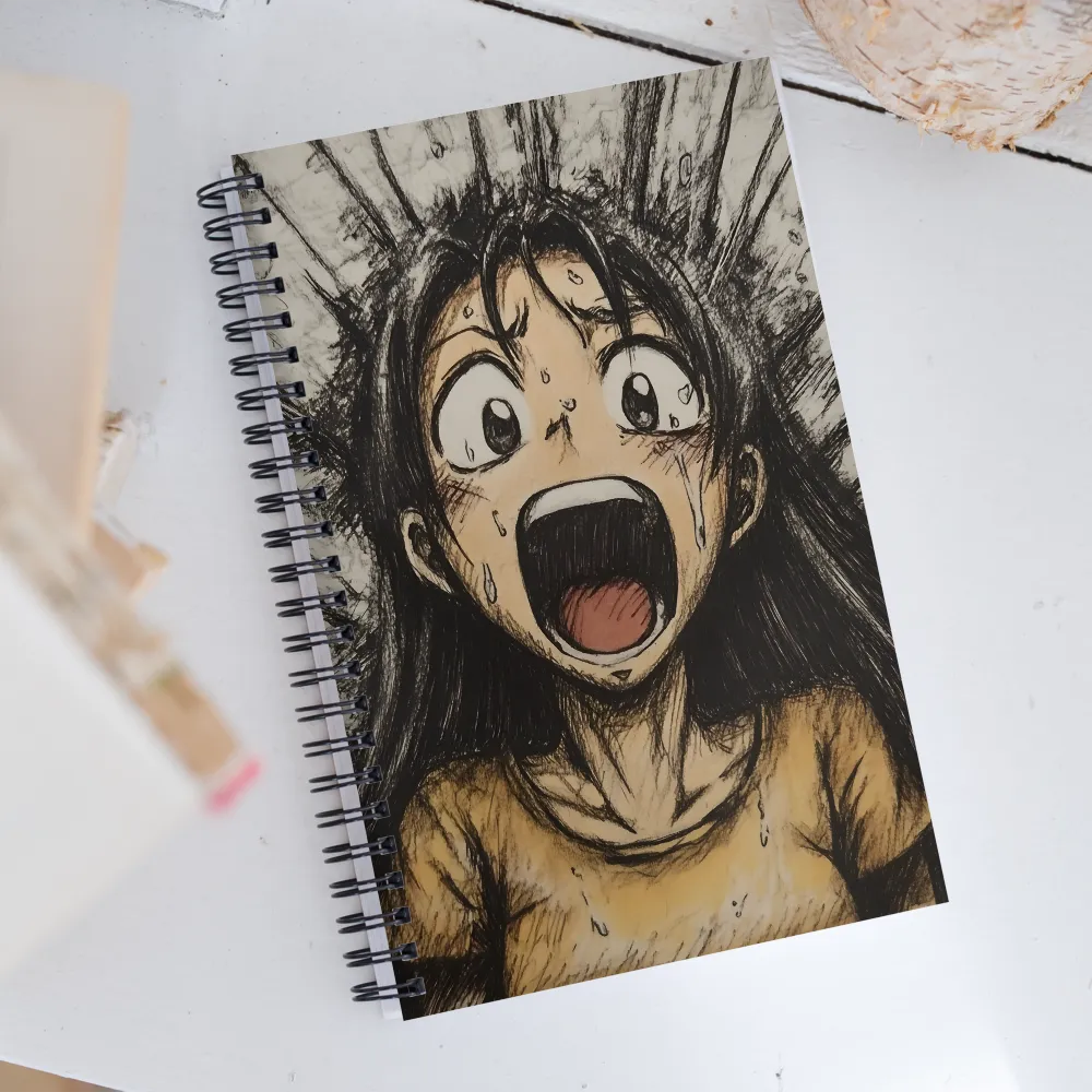 Eruption of Emotion | Spiral Notebook