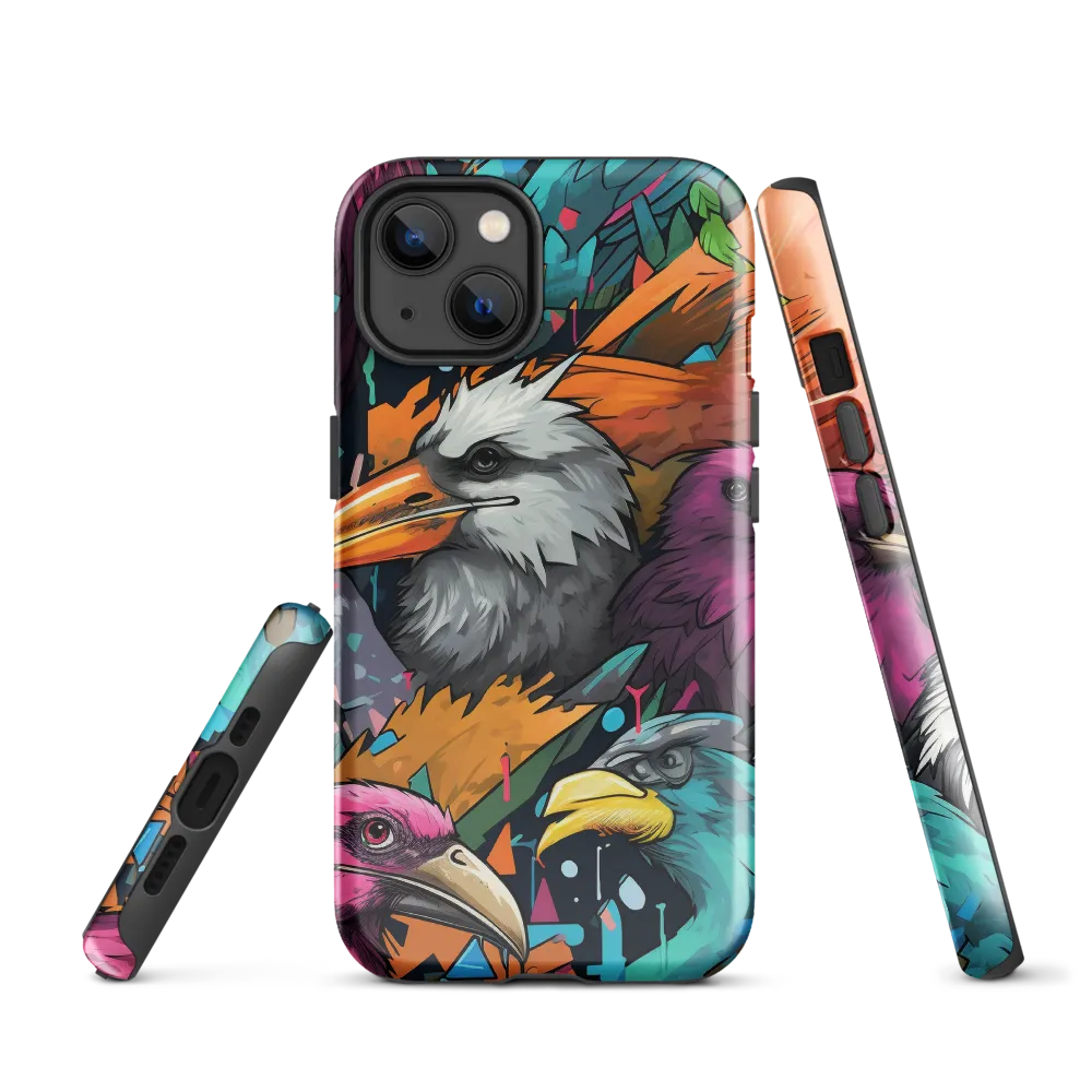Avian Vortex: A Celebration of Color and Form