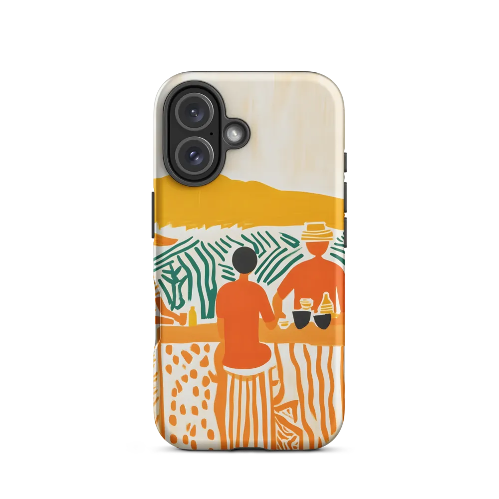 Summer Vibes: Café Conversations | Phone Case