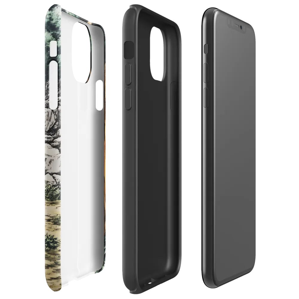 Pathway Through Nature's Embrace | Phone Case |  11 Pro Max | Tough Case | Glossy