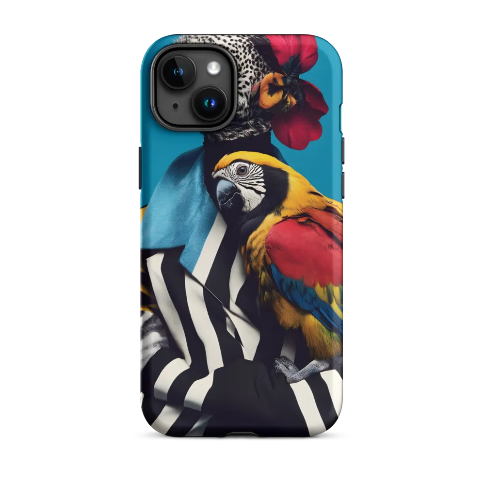 Vibrant Fusion of Flora and Fauna