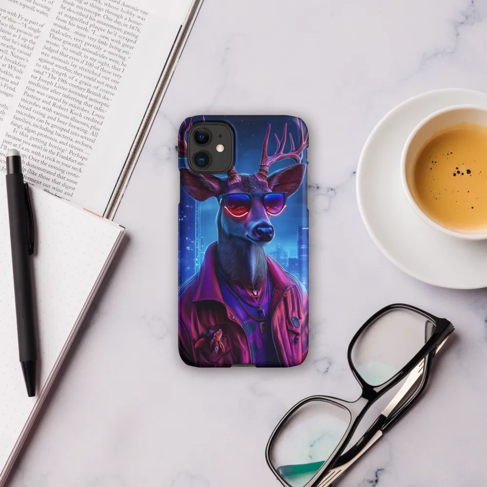 Urban Serenade: The Cool Deer | Phone Case |  11 | Snap Case | Matte