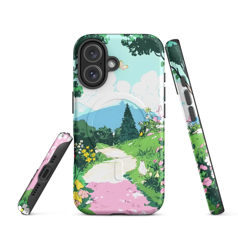 A Serene Journey Through Nature | Phone Case |  16 | MagSafe® Tough Case | Matte
