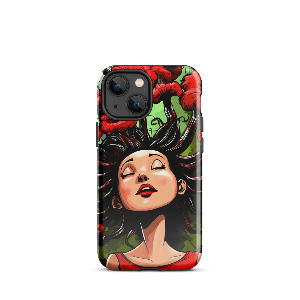 Harmony Among Blooms | Phone Case |  13 mini | Tough Case | Glossy