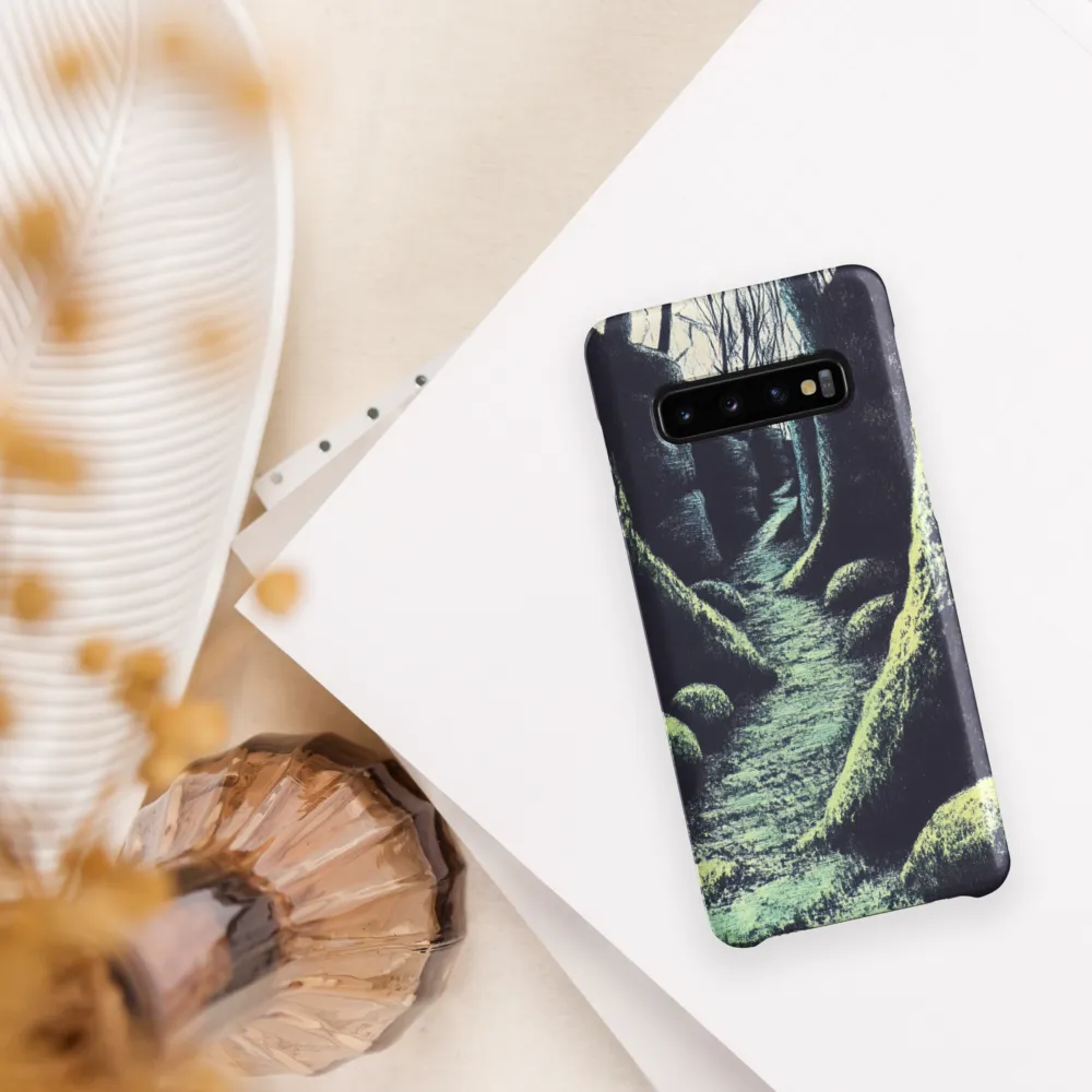Whispers of the Tranquil Pathway | Phone Case |  S10 | Snap Case | Matte