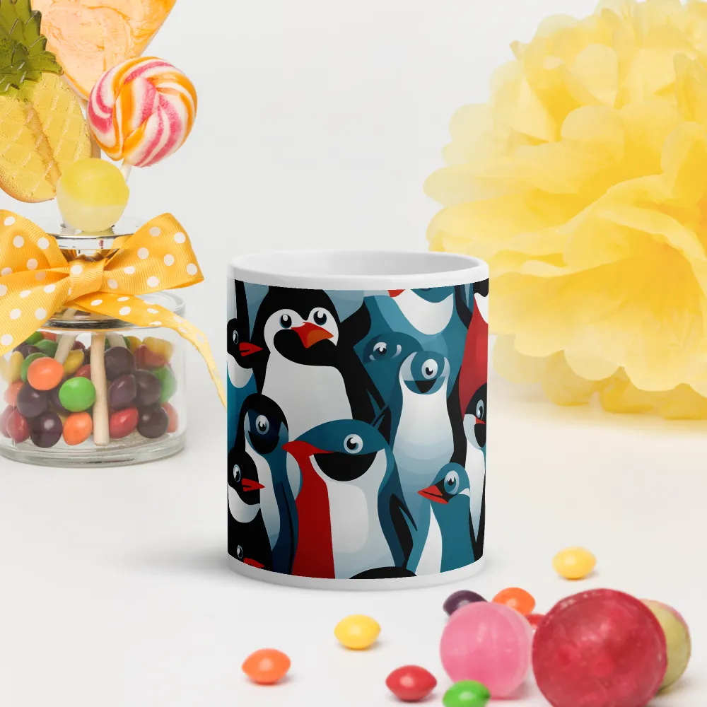 Penguin Parade | Mugs | Multiple Sizes & Colors