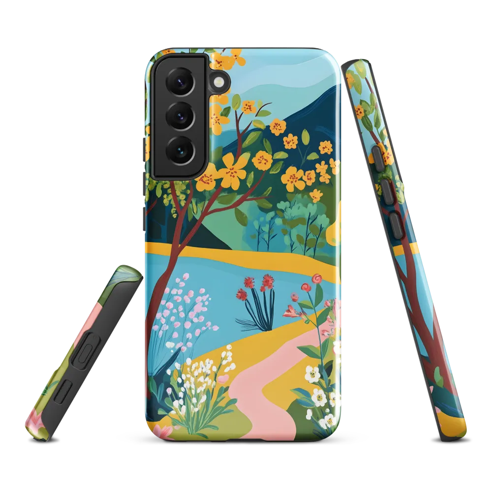 Blossoms by the Tranquil Waters