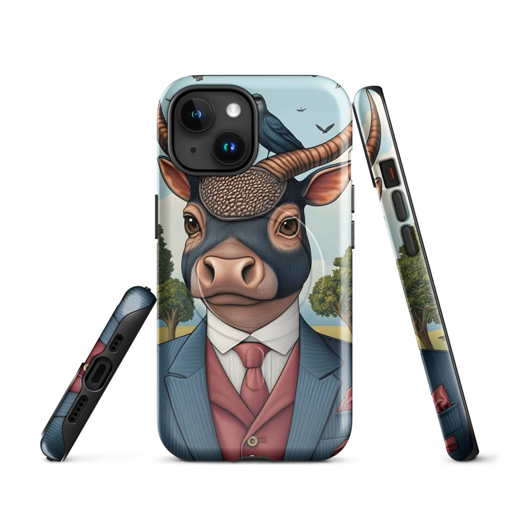 The Bull's Disguise | Phone Case |  15 | MagSafe® Tough Case | Glossy