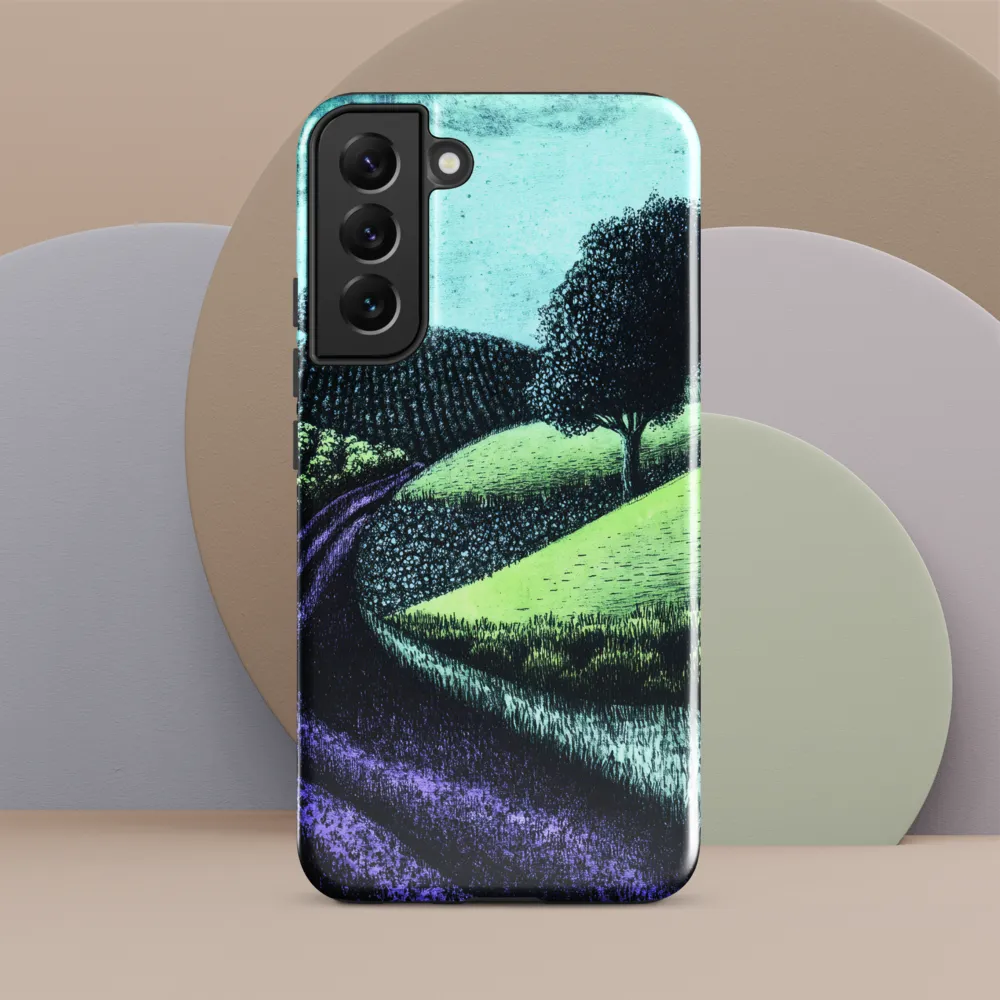 Winding Serenity: A Modern Landscape
