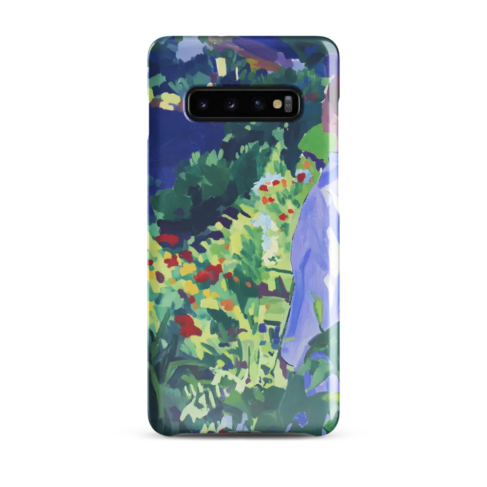 A Moment in the Garden | Phone Case |  S10 Plus | Snap Case | Glossy