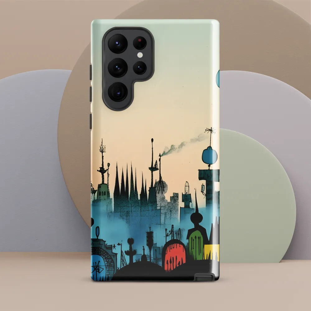 Whimsical Cityscape